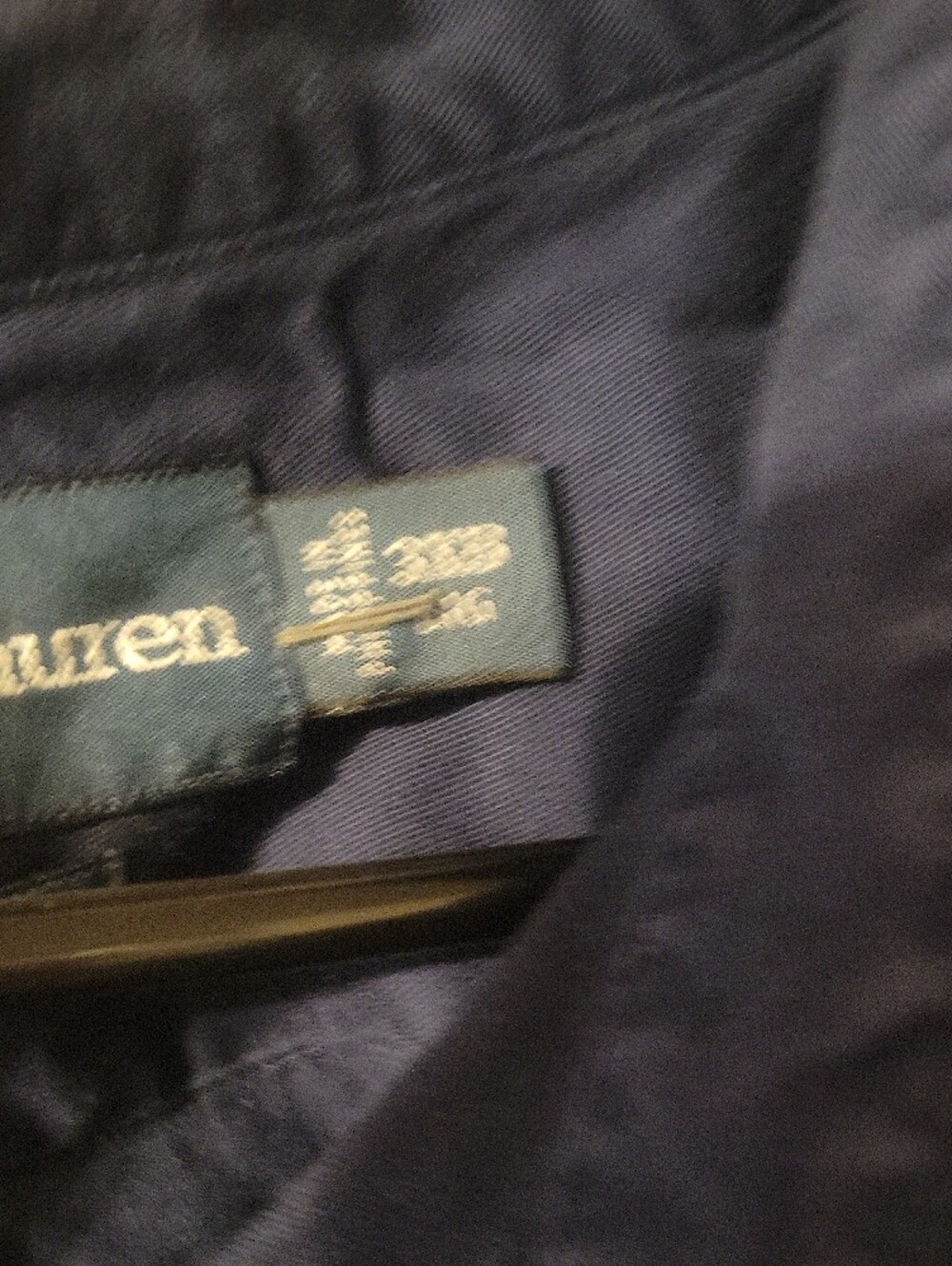 Ralph Lauren Classic Button-Down Shirt in Navy - Picture 3 of 4